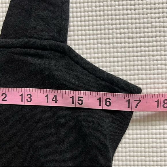 Anthropologie black summer tank dress w/ pockets cotton stretch NWT M/L - Picture 11 of 16